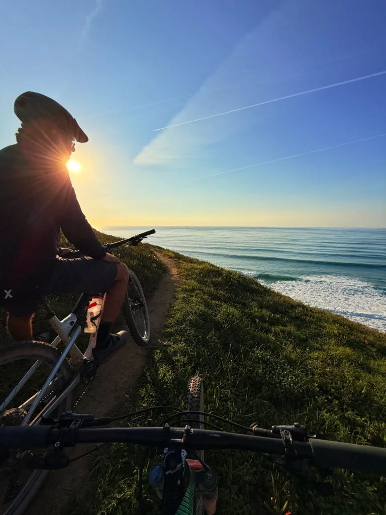Cube E-Bike ride through Sesimbra countryside