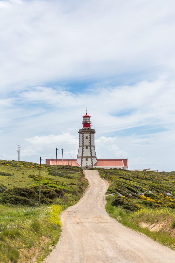 Cabo Espichel lighthouse Atlantic cliffs secret beaches Sesimbra guided tour