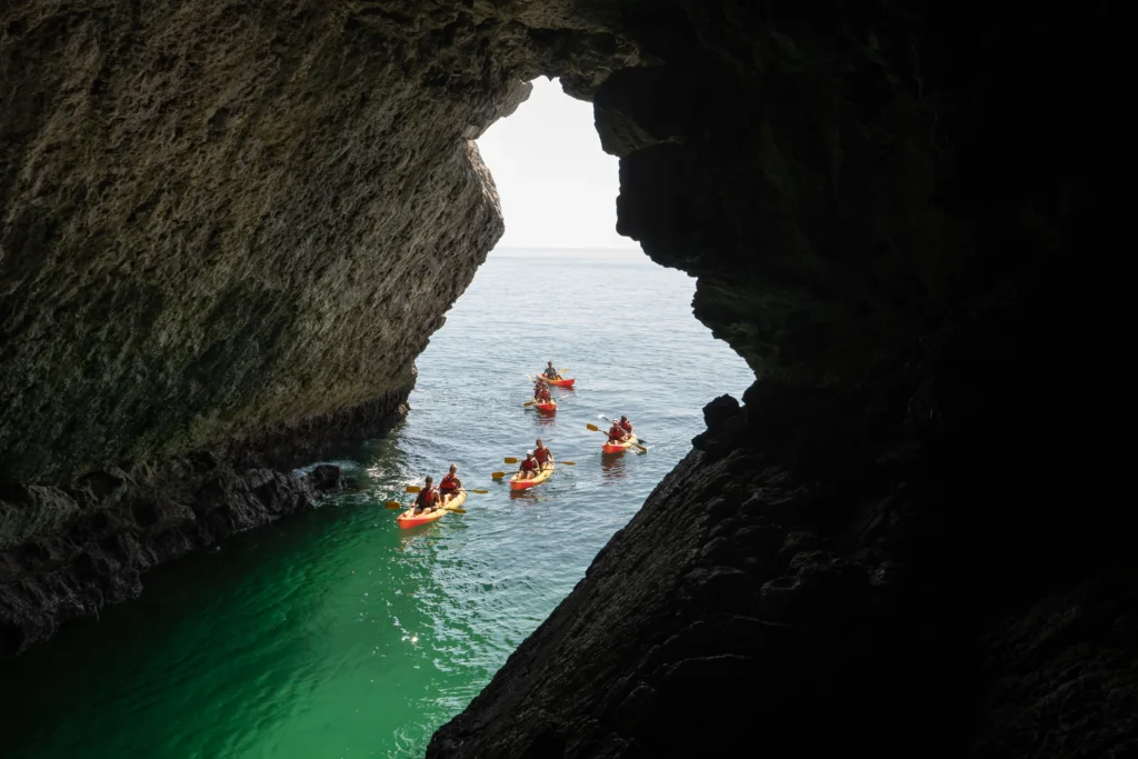 passeios-kayak-arrabida 4 Kayak Tour in Sesimbra